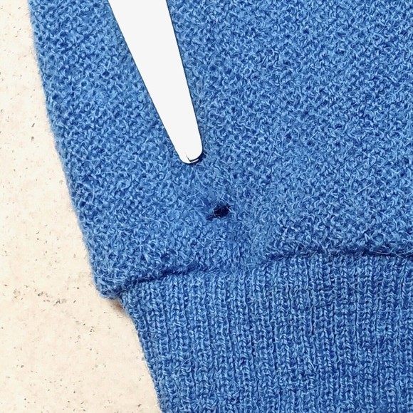 Vintage Arnold Palmer Robert Bruce Alpaca Wool Cardigan Sweater - Mens Medium - Picture 6 of 9